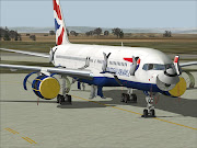 Boeing 757 CaptainSim + Textura Azul Cargo (cs)