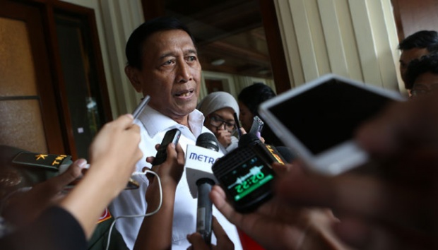 Soal Isu Penyusup, Wiranto : Enggak usah mengada-ada.