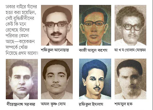 Martyr Intellectuals Pics - 14 December Martyr Intellectuals Day Pics - Martyr Intellectuals Memorial Pic - buddhijibi dibosh pic - NeotericIT.com