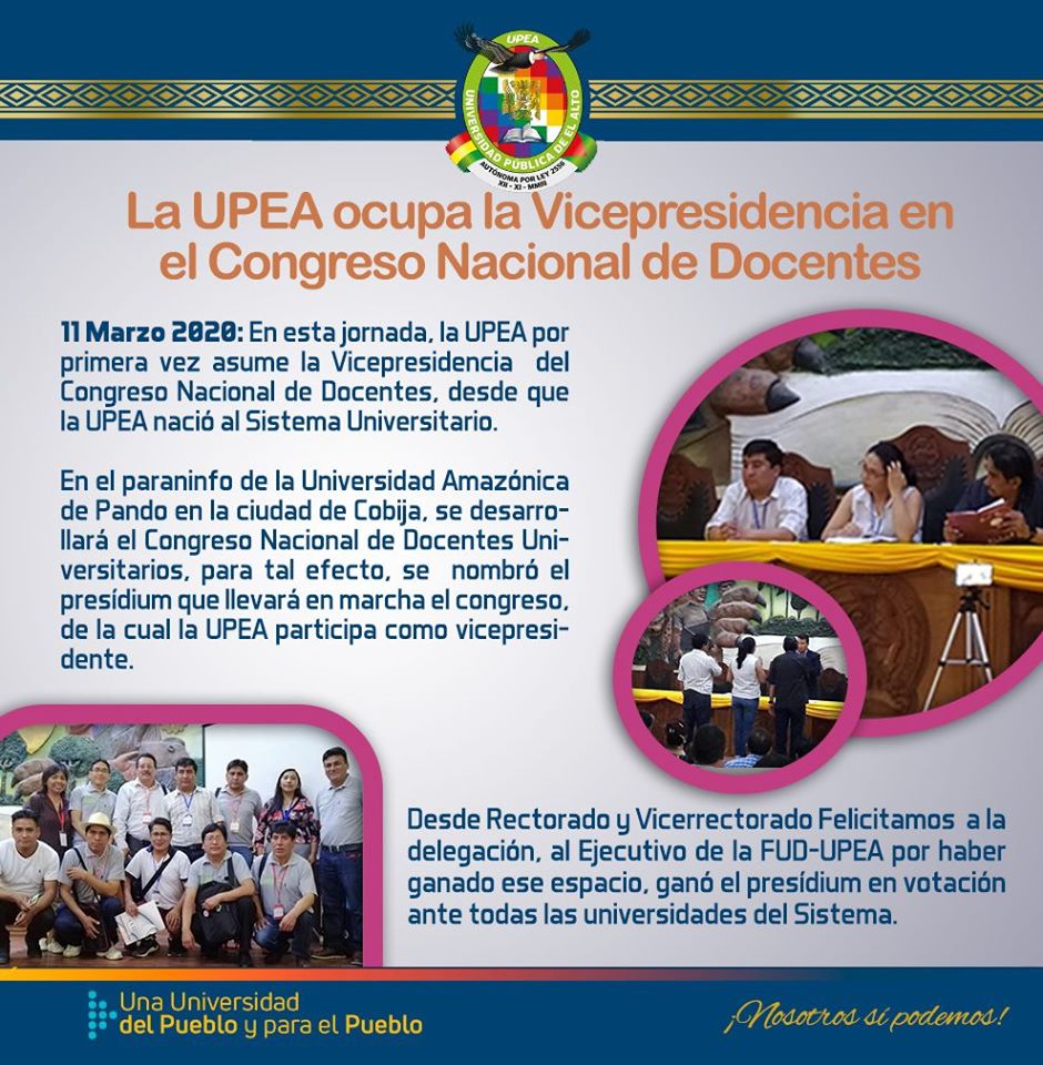 Noticias de la UPEA