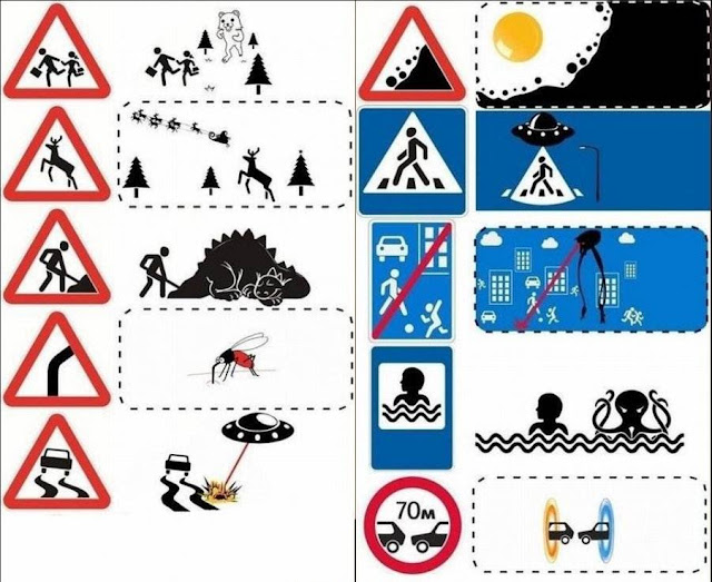 It All Makes Sense Now, road signs explanation, funny road signs