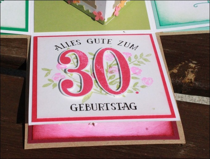 Vierfache Explosionbox Baby Geburt Einzug Umzug Geburtstag 08