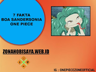 7 Fakta Boa Sandersonia One Piece, Menjadi Adik Ratu Bajak Laut Hancock