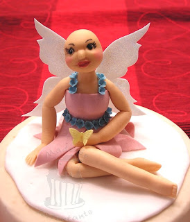 Fee Torte Geburtstagstorte pink fairy Märchen