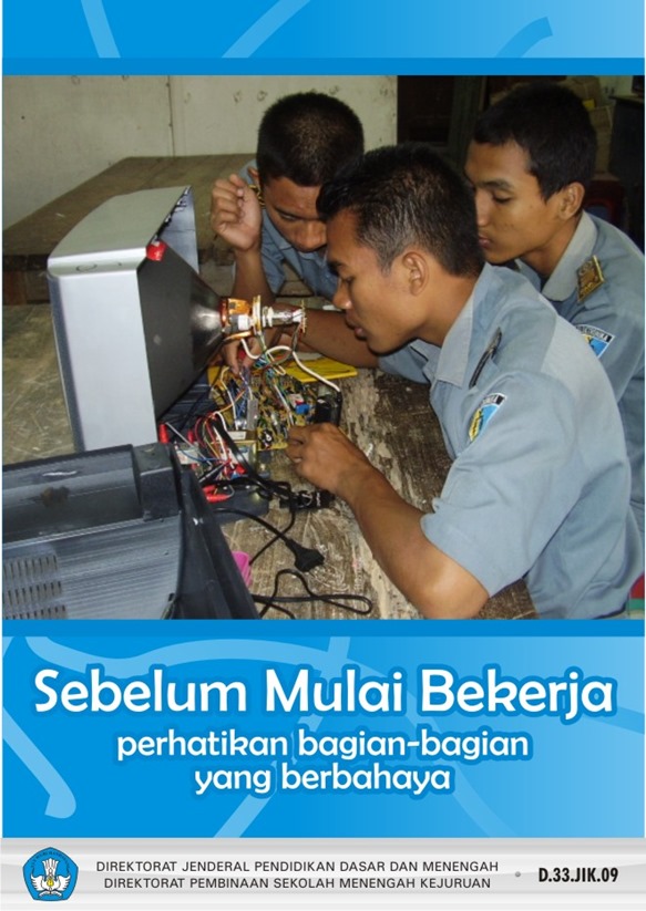Sebelum mulai bekerja, perhatikan bagian-bagian yang berbahaya