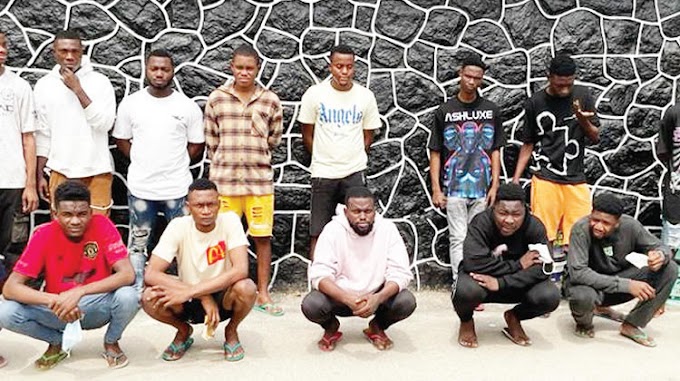 EFCC arrests 16 suspected internet fraudsters in Lagos    • A’Ibom court remands man over N6.2m forex fraud