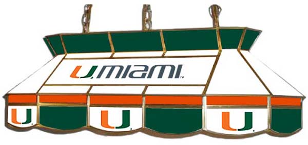 university of miami. University of Miami pool table