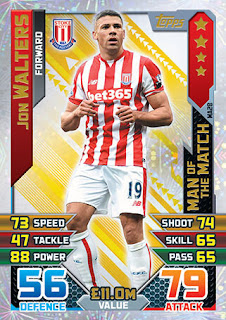 Topps Match Attax Extra 2015-2016 Stoke City Set