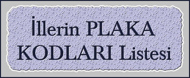 İllerin Plaka