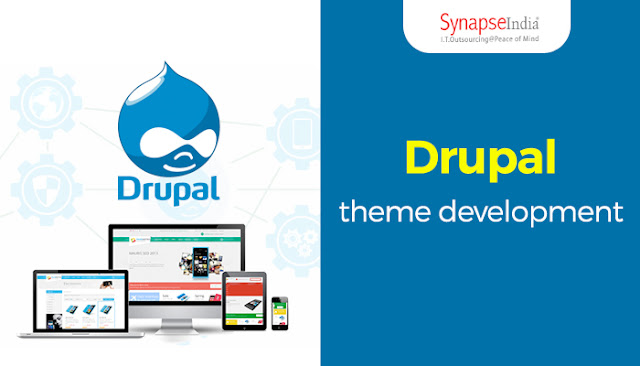 Drupal theme development by SynapseIndia