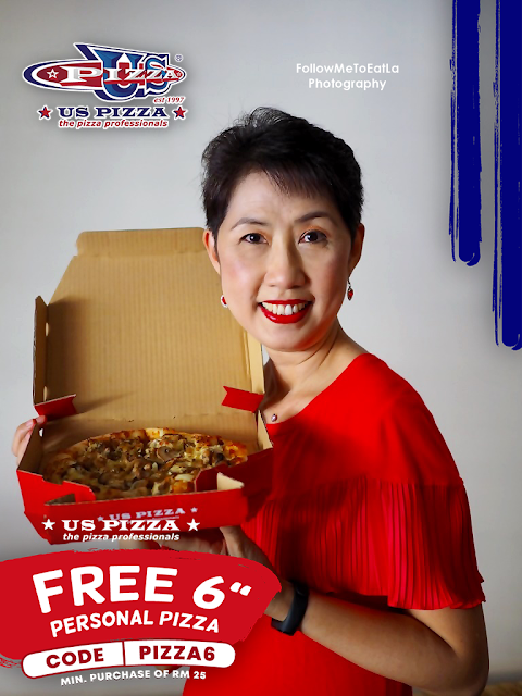 US PIZZA Offers FREE 6" Personal Pizza With PROMO CODE "PIZZA6"