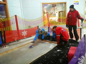 Chill Factore Manchester Snow Play children's curling rink