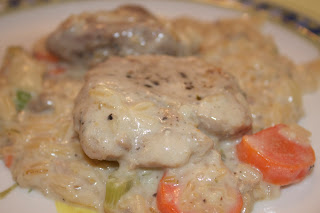 Pork Tenderloins with Rice and Country Gravy