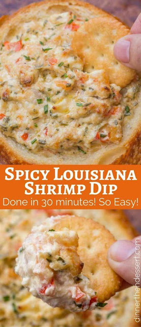 Spicy Louisiana Shrimp Dip