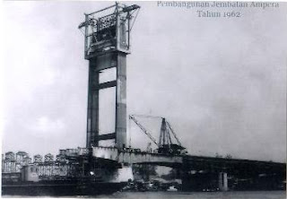 Sejarah Jembatan Ampera & Proses Pembuatannya [ www.BlogApaAja.com ]