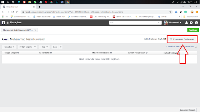 isi saldo fb ads