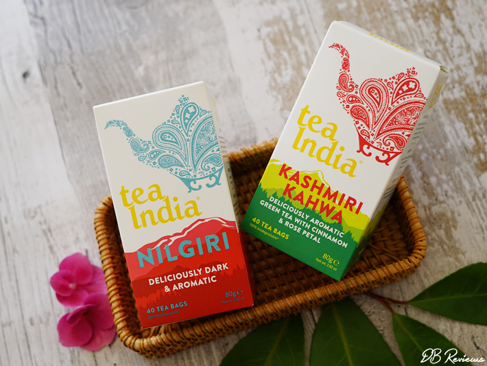 Delicious Nilgiri tea and Kashmiri Kahwa from Tea India