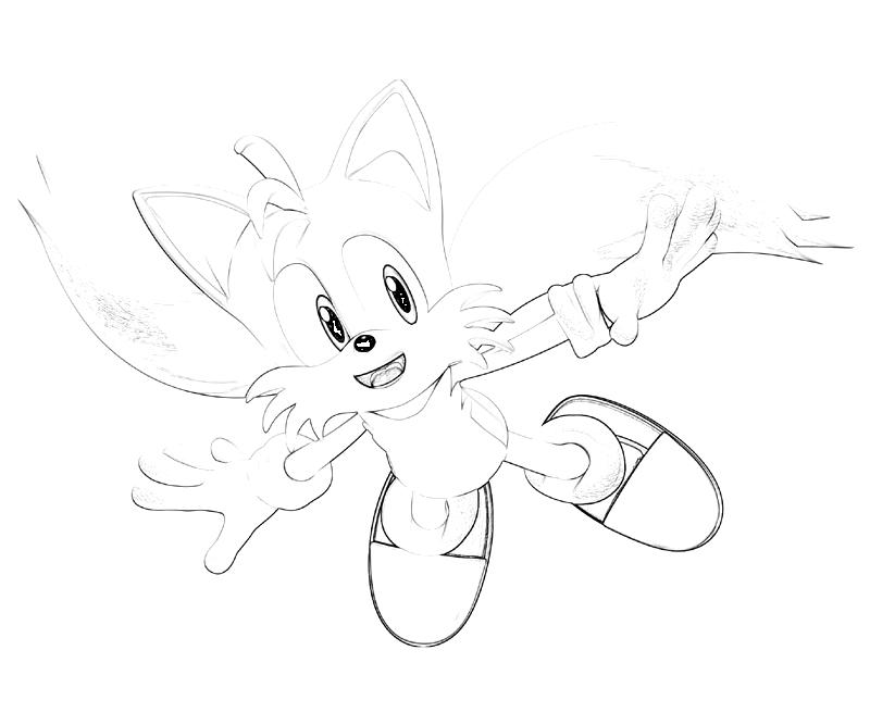 sonic generations tails cute  surfing