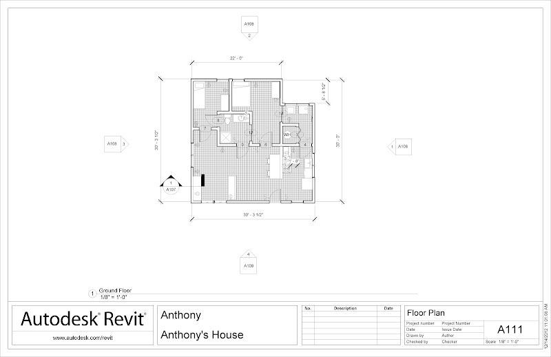 Dimensioned Floor Plan title=