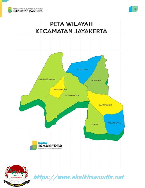 Peta Kecamatan Jayakerta