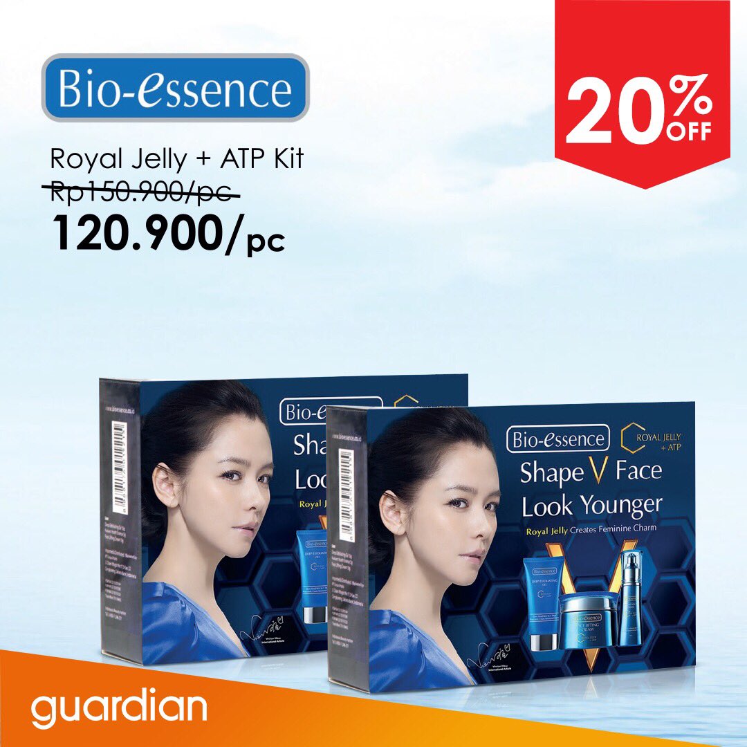 Guardian - Promo Diskon 20% Bio Essence Jadi 120ribu (s.d 24 Okt 2018)