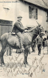 pays basque autrefois voyageur cheval