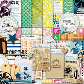 Materiales Scrapbooking Layout