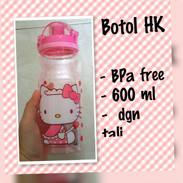 Botol Minum Hello Kitty BPA free murah grosir ecer