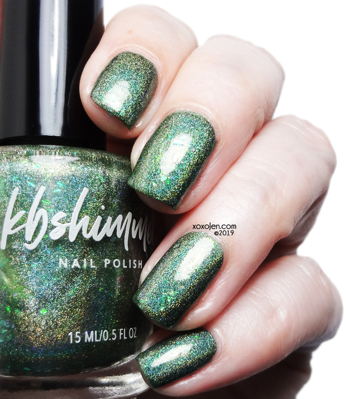 xoxoJen's swatch of KBShimmer Fo Shizzle