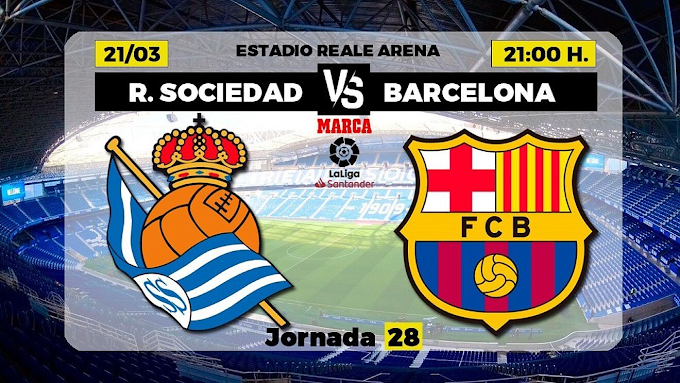 Watch Live Stream Match: Real Sociedad  vs  Barcelona