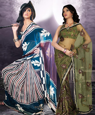 Party Wear Jacquard Saree Collection 