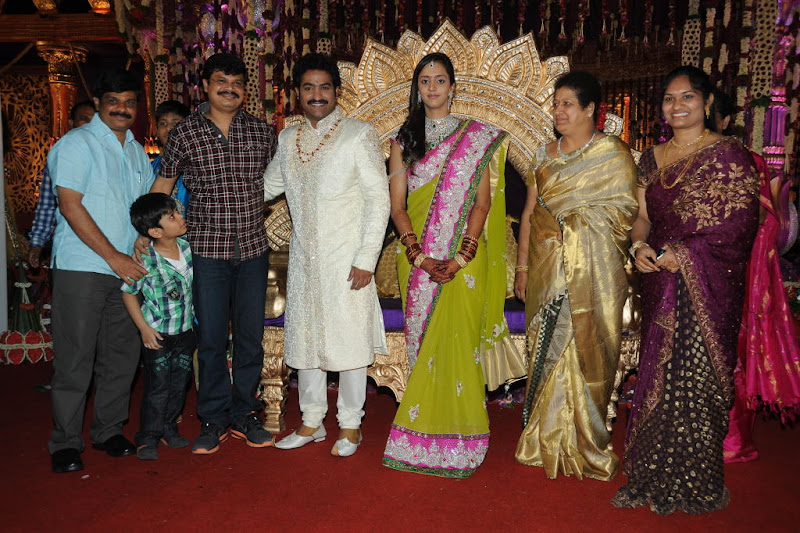 Celebrities  Jr NTR  Pranathi s Marriage film pics