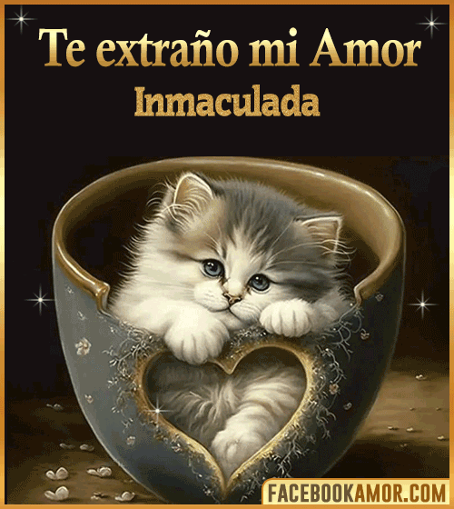 Gif te extraño mi amor inmaculada Gif te extraño mi amor inmaculada