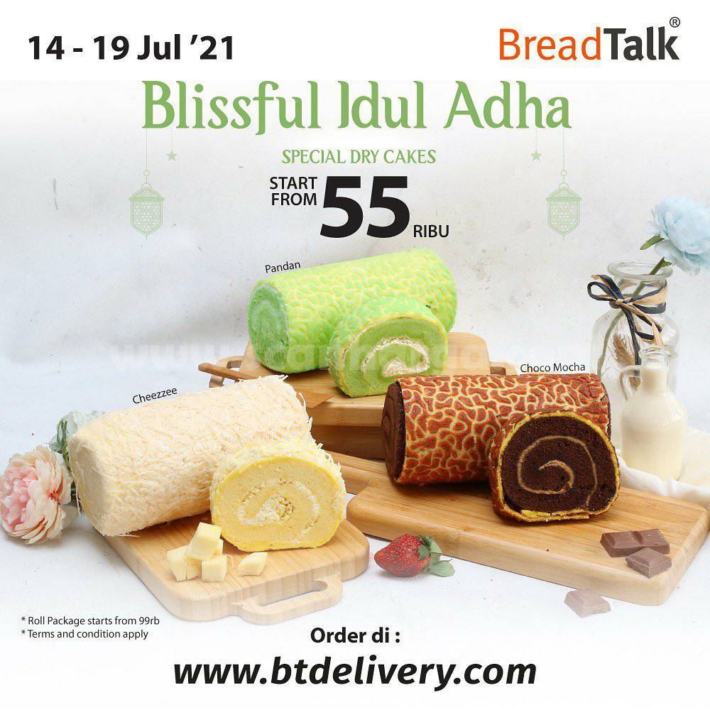 BREADTALK Promo Blissful IDUL ADHA (Special Dry Cake) harga mulai 55 Ribu