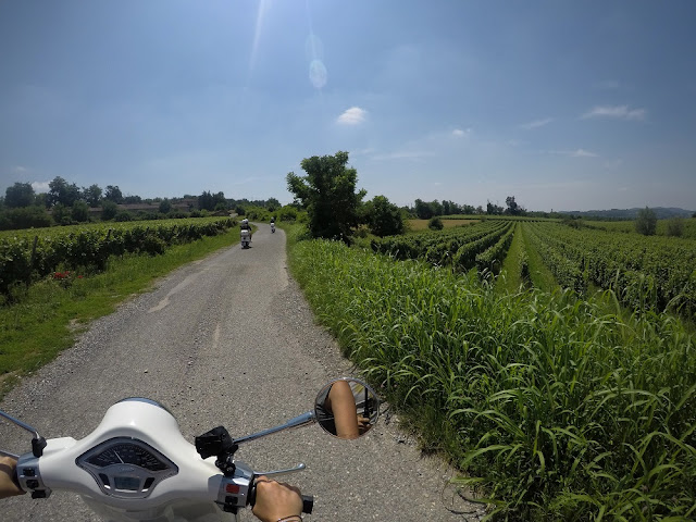 percorsi in franciacorta tour in vespa