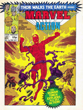 Marvel Action #14, the Human Torch