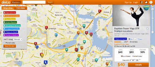 is a actually nicely realised daily bargain website New Finding Local Deals amongst Google Maps