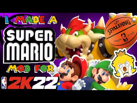 Super Mario Mod by JMO | NBA 2K22