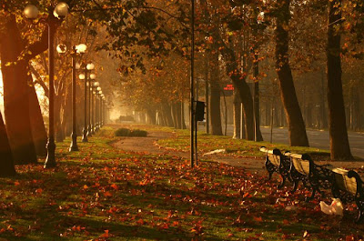 Praça em Santiago do Chile