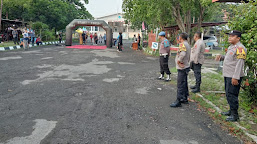 Polsek Indramayu Jamin Kelancaran dan Keamanan FKM Race 5K 