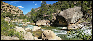 Cottonwood River under Joes Valley River, Utah