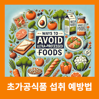 초가공식품 섭취 예방법