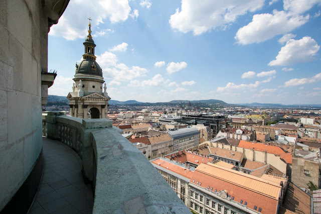 Panorama dalla Basilica di Santo Stefano-Budapest