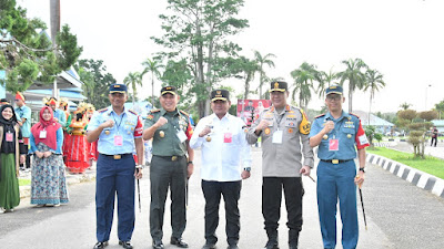 Pangdam XIV/Hasanuddin Bersinergi Forkopimda Lakukan PAM VVIP Kunker Wapres R.I. di Kendari