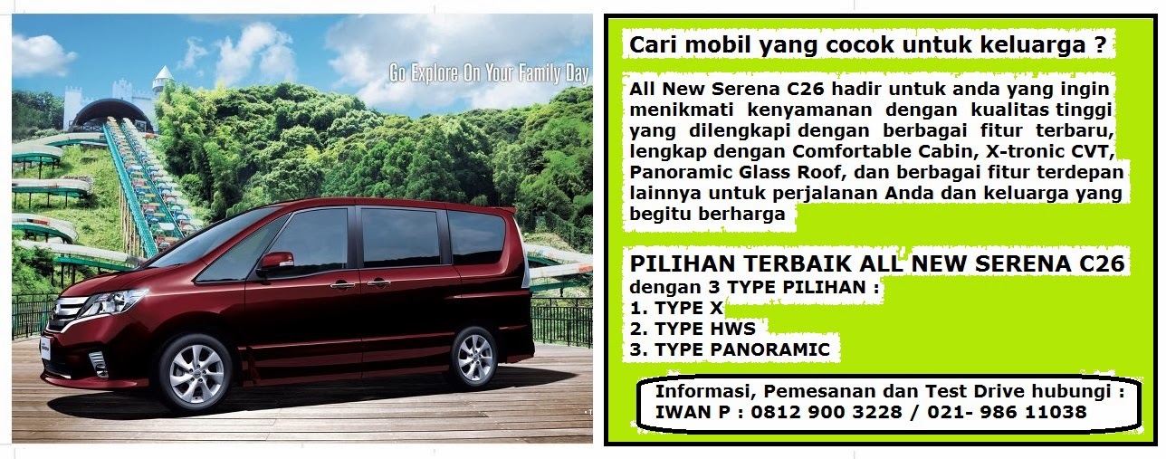 INFORMASI HARGA DAN PEMESANAN MOBIL NISSAN 