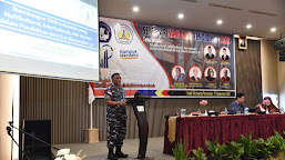 Laksamana Pertama TNI Suharto, S.H., M.Si.(Han) Hadir Sebagai Narasumber Pada Seminar Nasional FKIP Universitas Tanjungpura