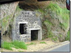 Cave houses along the coastal highway