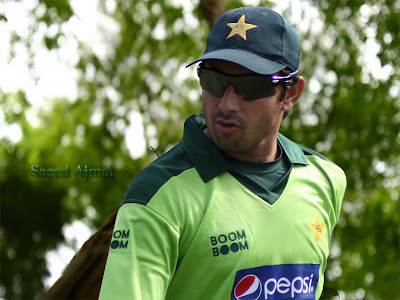 Saeed Ajmal Latest Wallpapers 2012