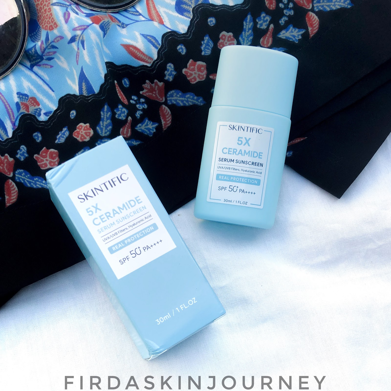 Review: Sunscreen Teringan di Dunia, Skintific 5x Ceramide Serum Sunscreen