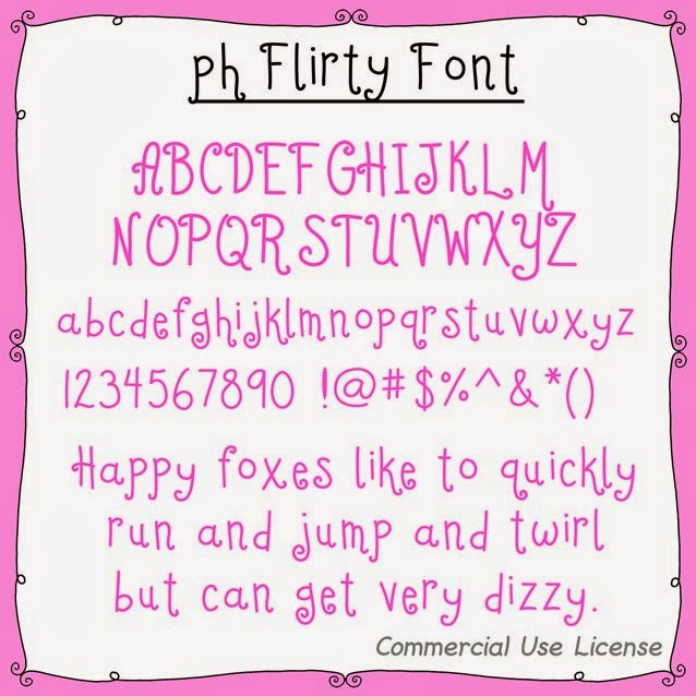  Flirty Font